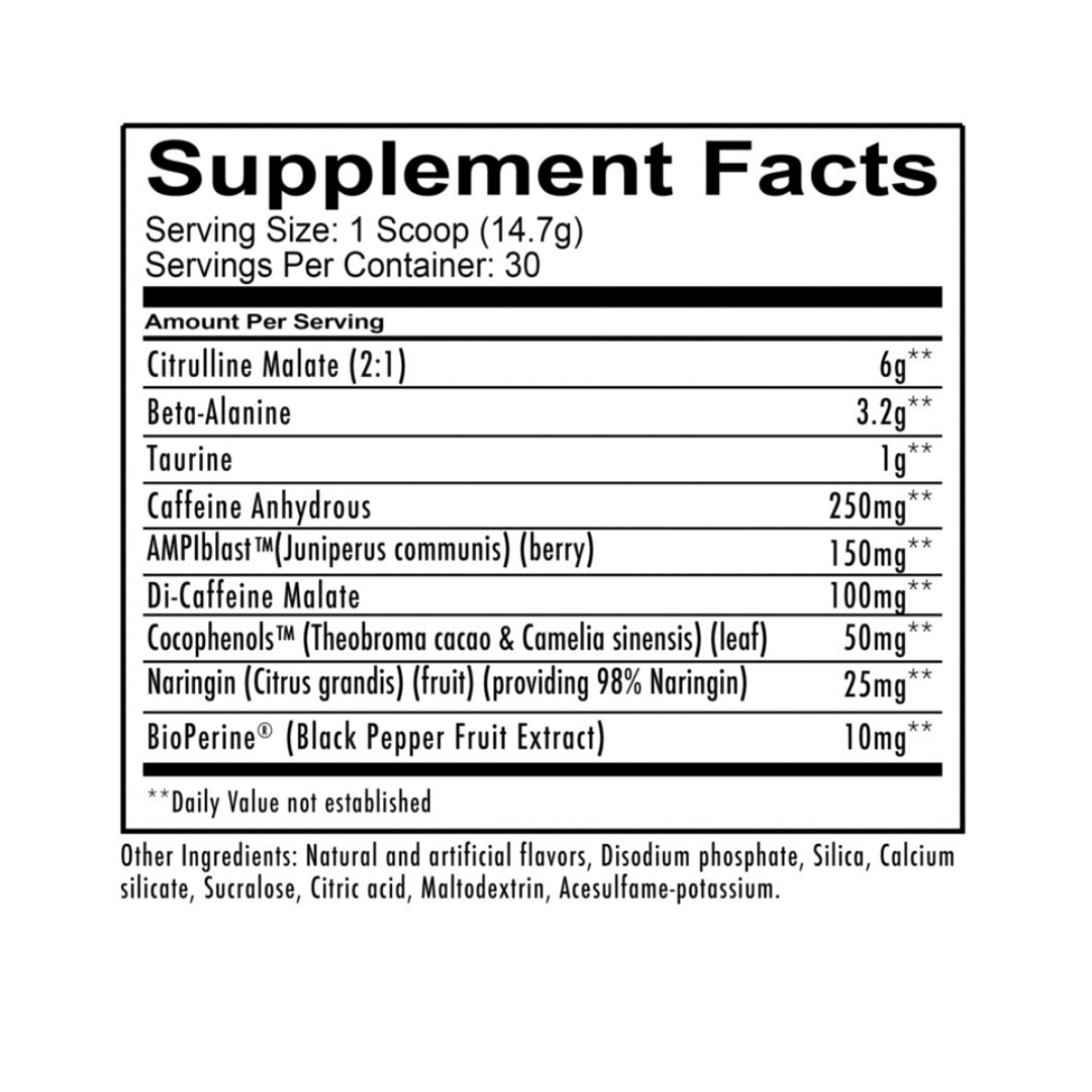 Total War Pre-Workout By Redcon1 By Healer Labs London