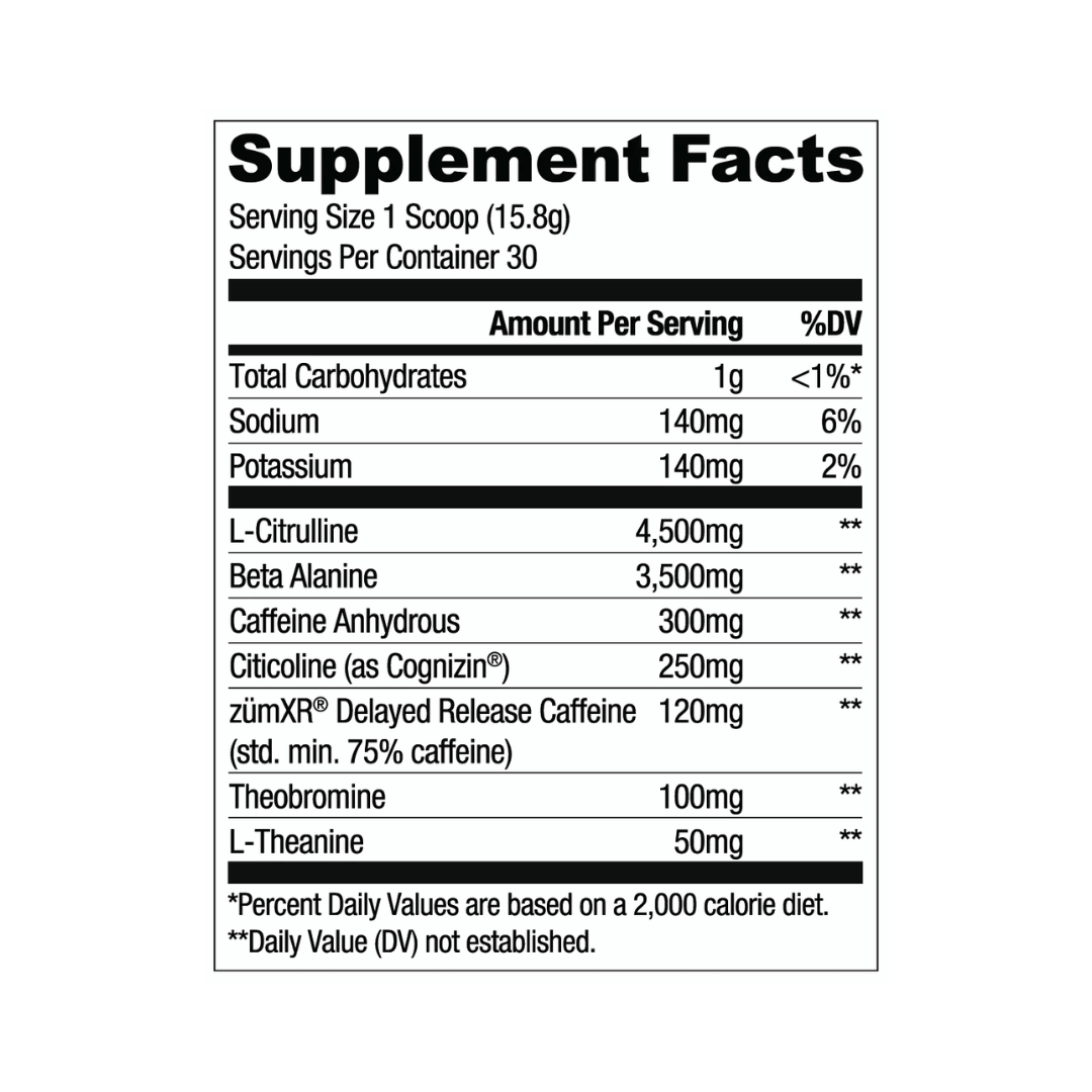 Loaded Pre-Workout 30 Servings By Healer Labs London