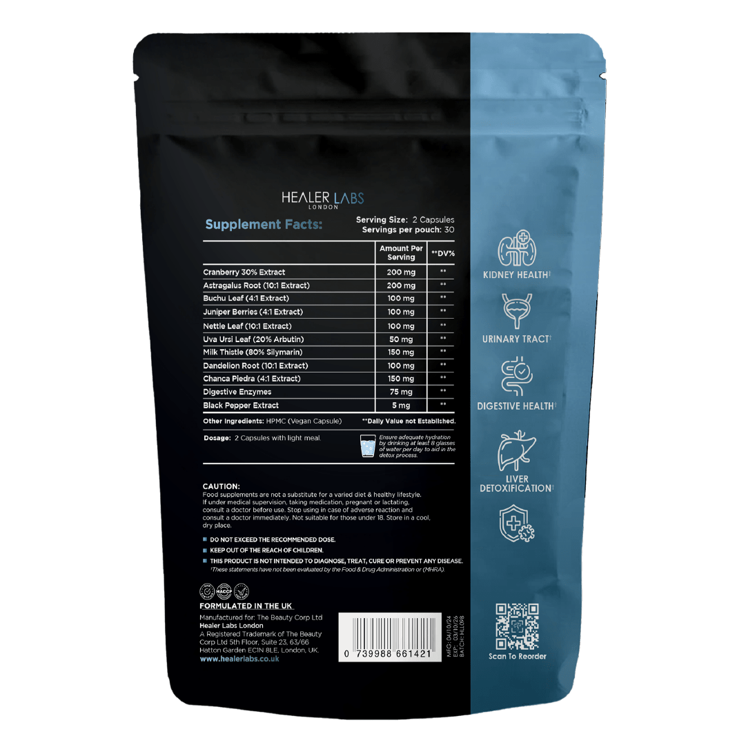 Kidney Detox Healer Labs London