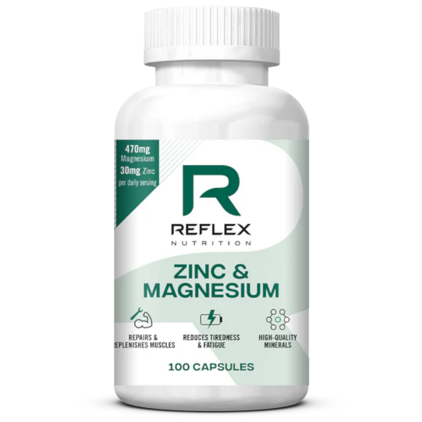 Zinc & Magnesium (ZMA)100 Caps By Healer Labs London