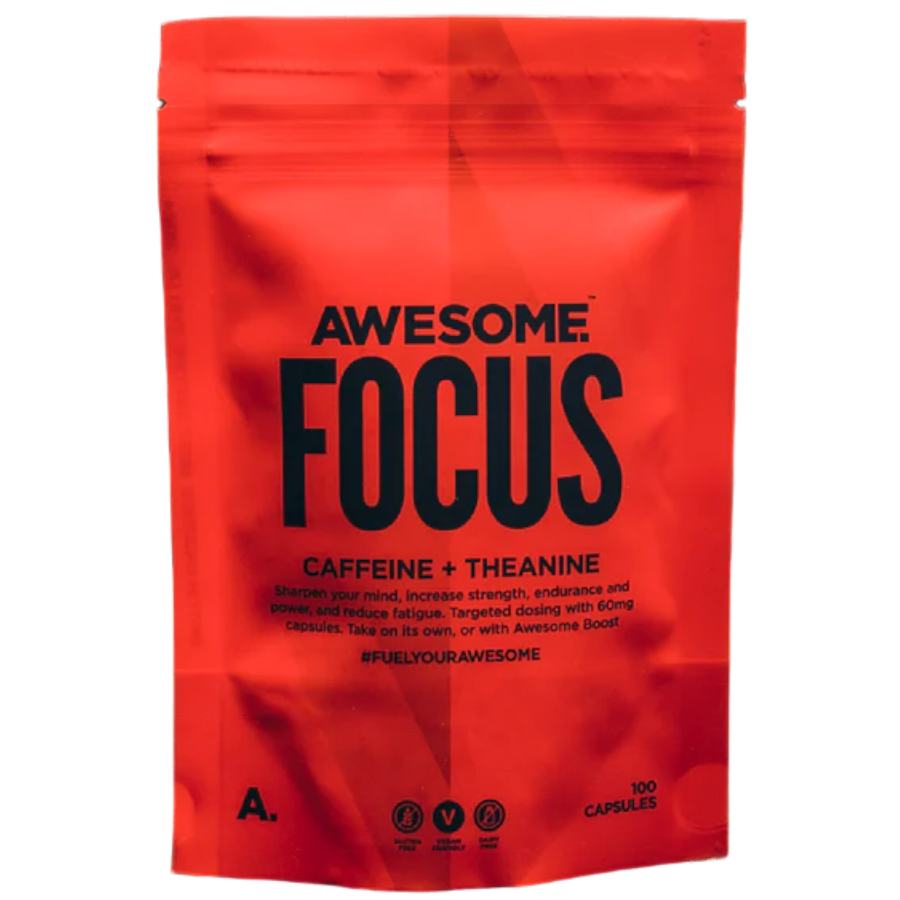 Caffeine & Theanine Focus 100 Capsule By Healer Labs London