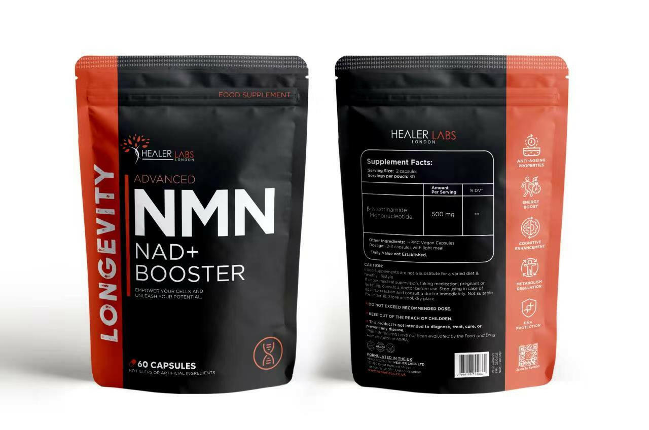 NMN 60 Capsules By Healer Labs London