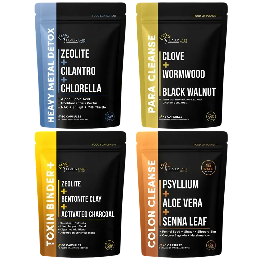 4-Phase Cleanse Support Stack Healer Labs London
