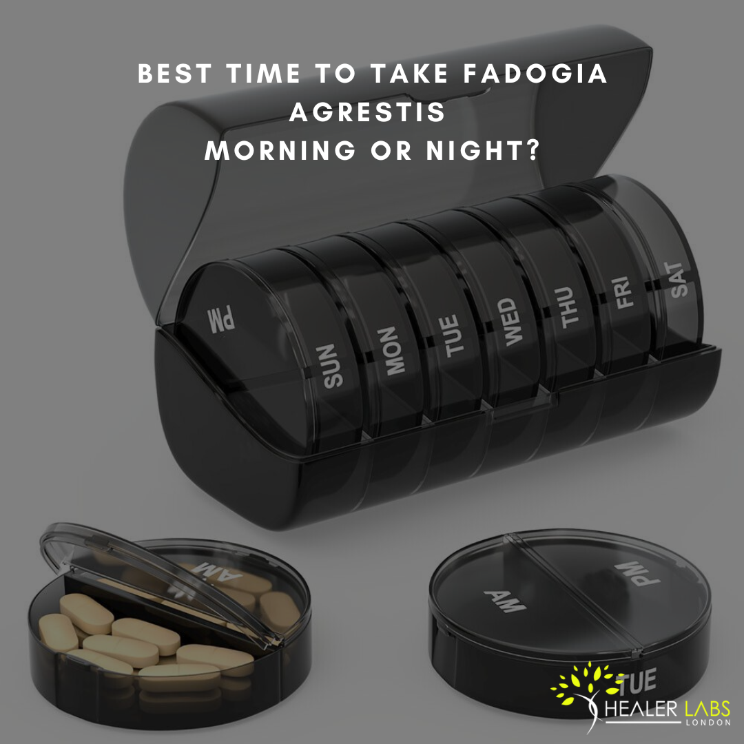 Taking Fadogia Agrestis Morning or Night -FI