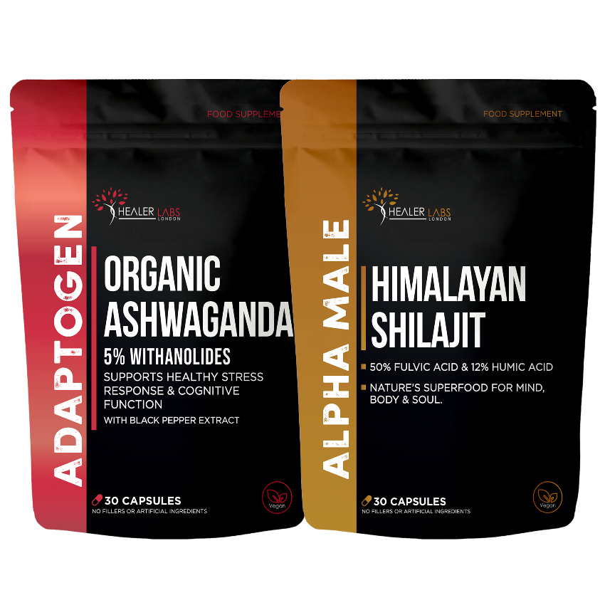 Himalayan Shilajit & Ashwagandha Stack By Healer Labs London