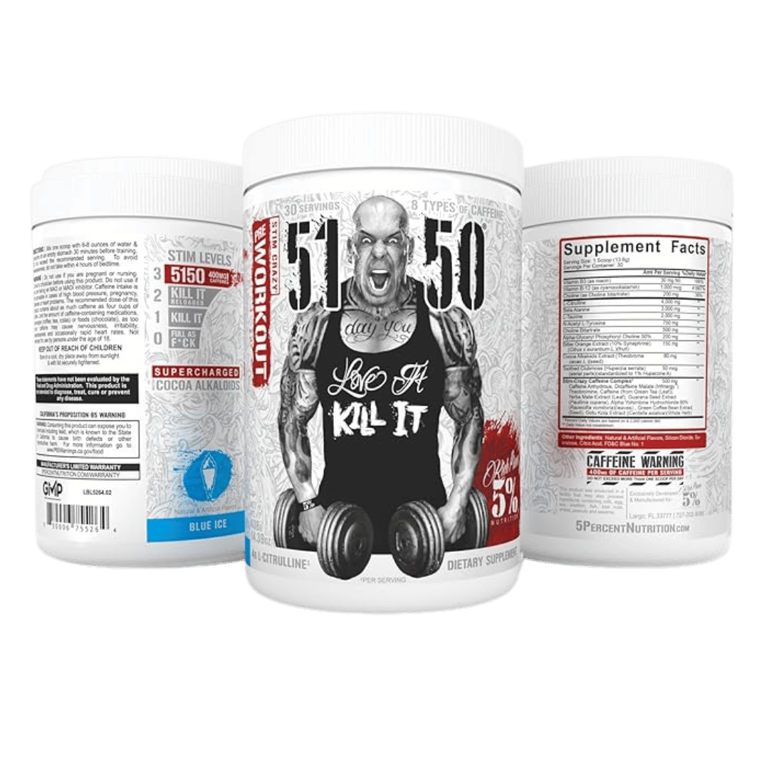 5150 Legendary Pre Workout By Healer Labs London