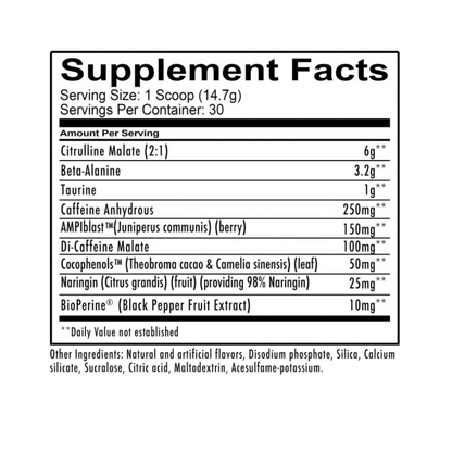 Total War Pre-Workout By Redcon1 By Healer Labs London