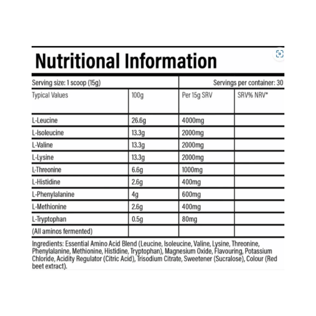 JP EAA + Hydration 30 Servings By Healer Labs London