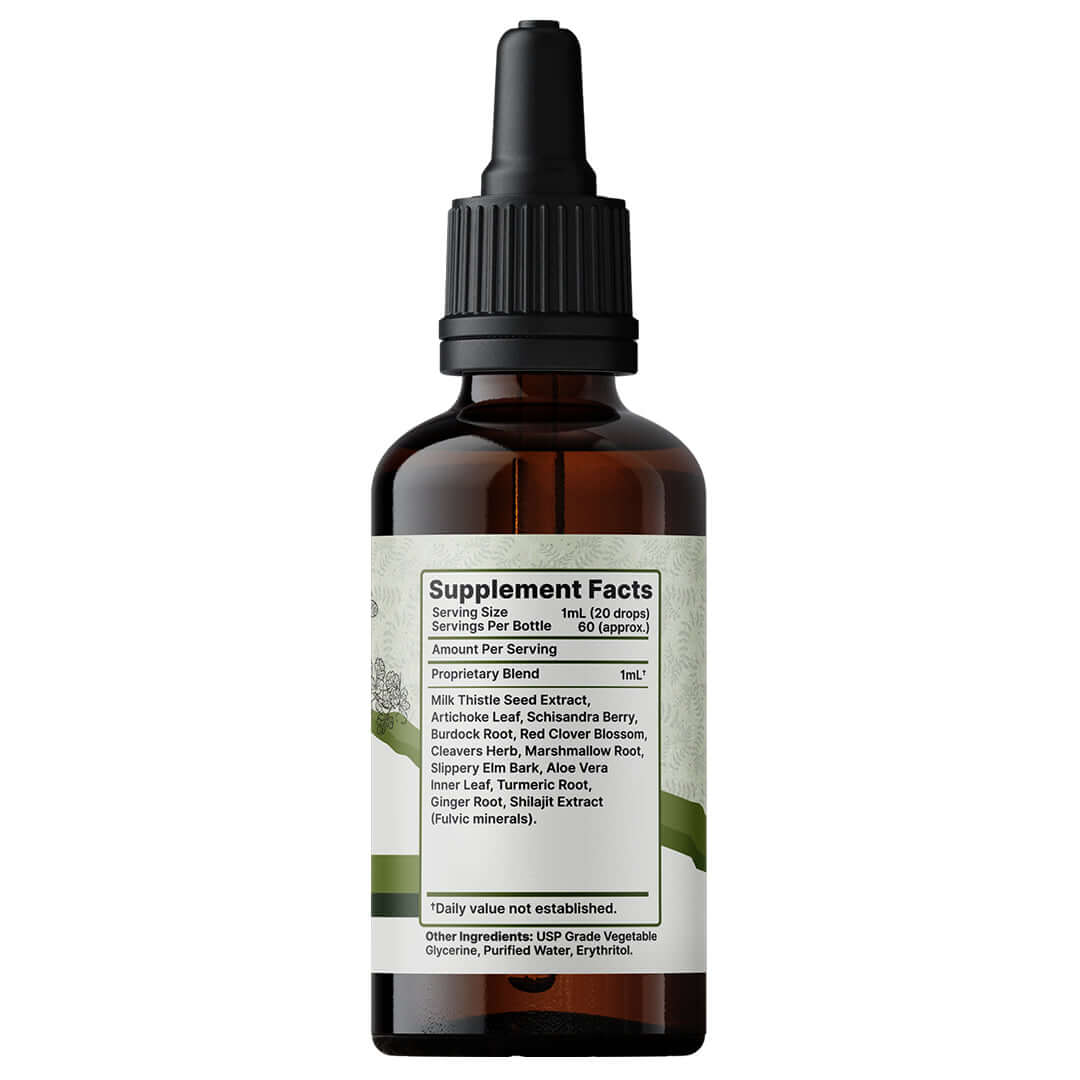 Daily Detox - Botanical Liquid Complex (60ml) By Healer Labs London