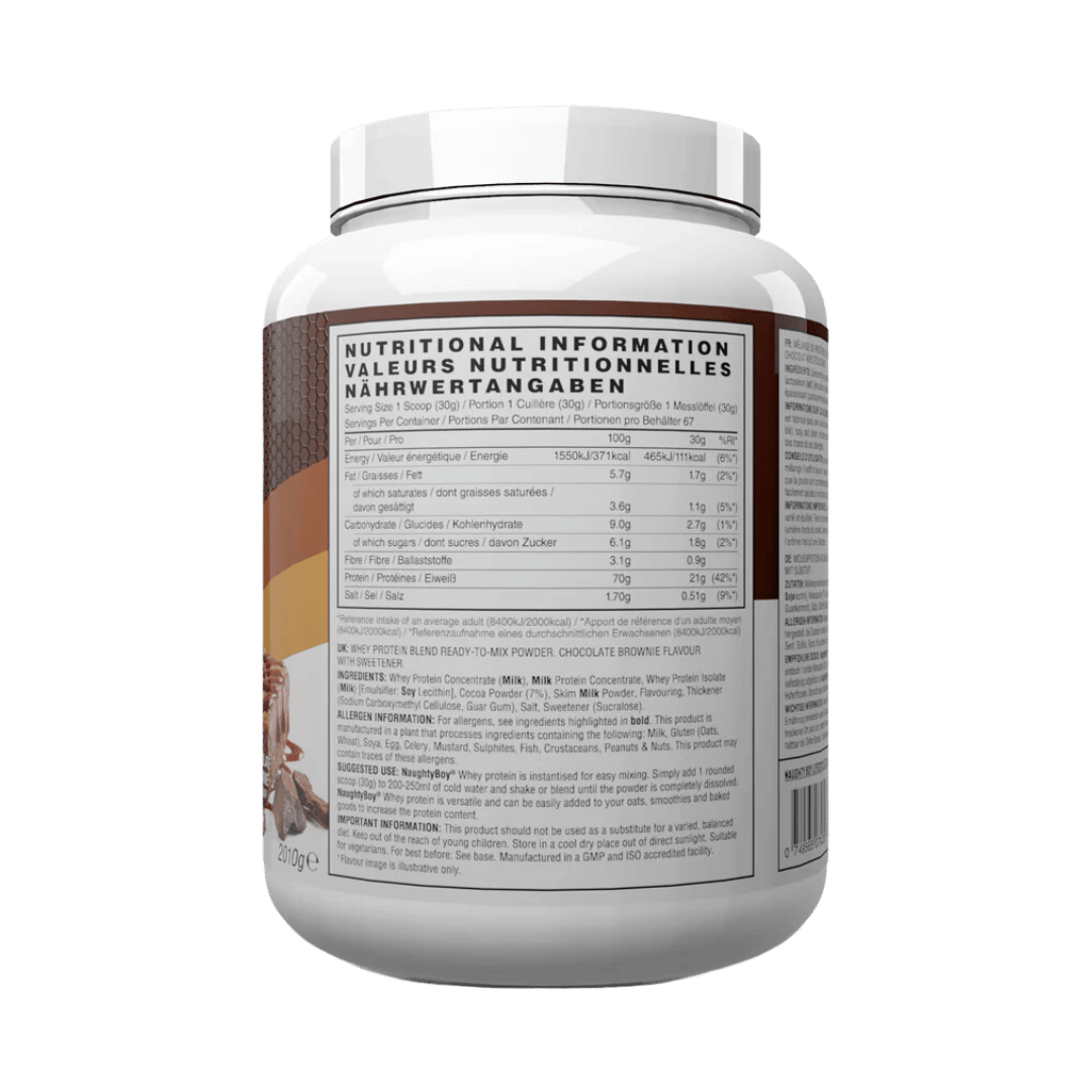 Naughty Boy Advanced Whey 2010g By Healer Labs London