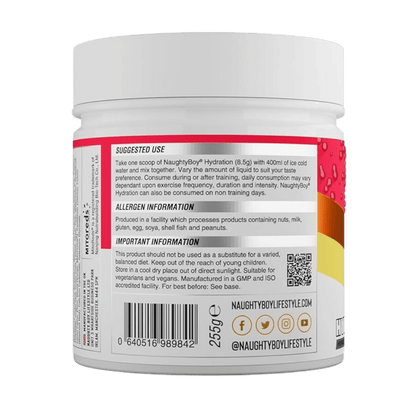 Hydration (Electrolytes + Creatine) Naughty Boy By Healer Labs London