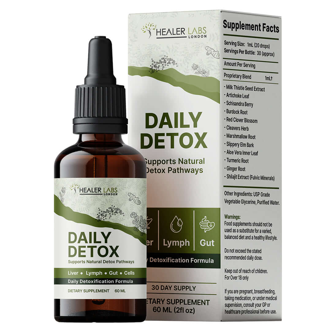 Daily Detox - Botanical Liquid Complex (60ml) By Healer Labs London