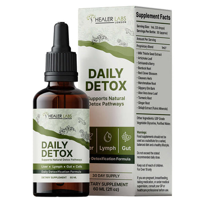 Daily Detox - Botanical Liquid Complex (60ml) By Healer Labs London