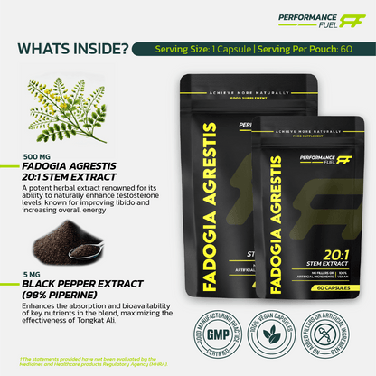 Fadogia Agrestis 20:1 By Healer Labs London