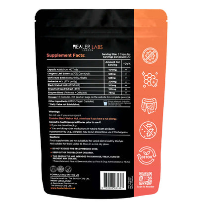 Candida Support By Healer Labs London