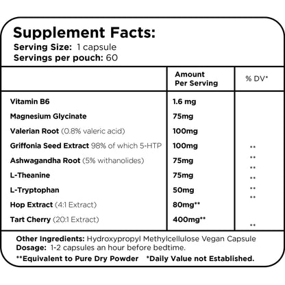 Mood + Sleep Support Complex By Healer Labs London