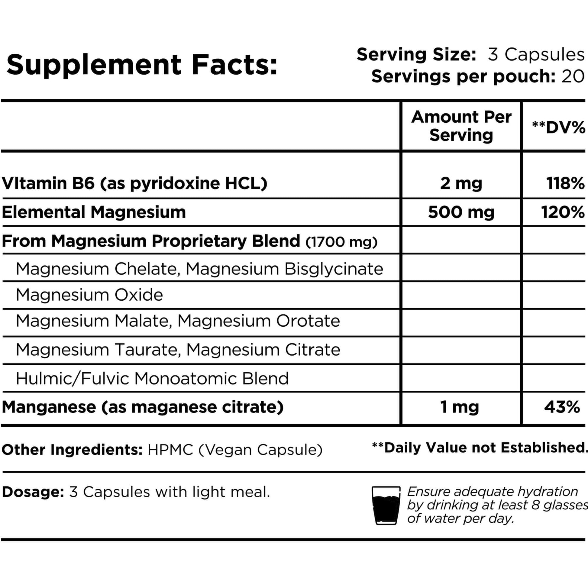 Magnesium 8 By Healer Labs London