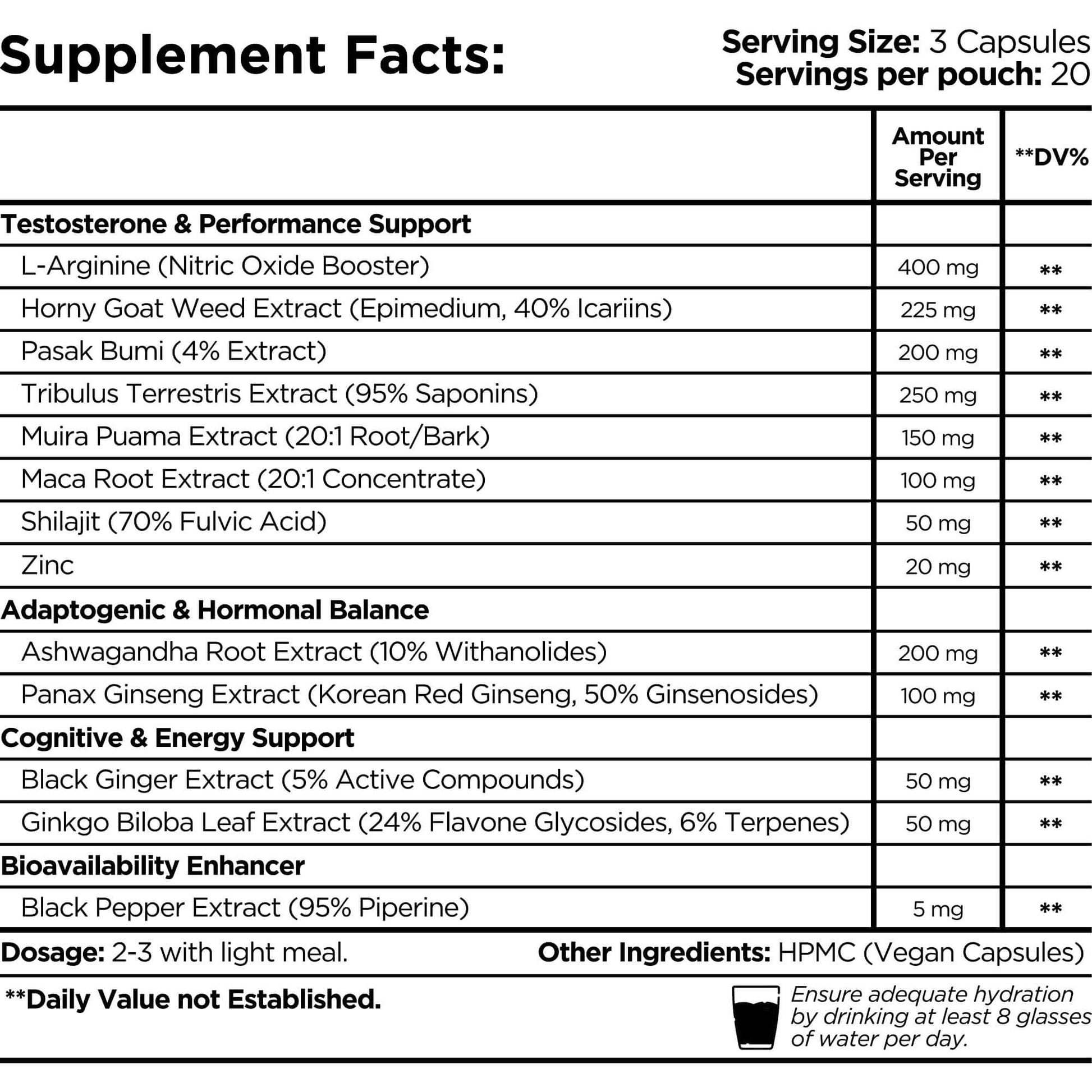 Libido Him By Healer Labs London