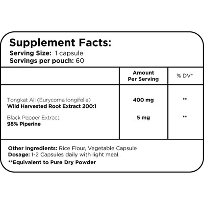 Alpha Male - Premium 200:1 Extract By Healer Labs London