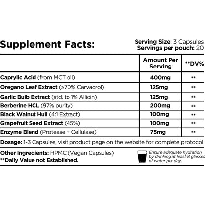 Candida Support By Healer Labs London