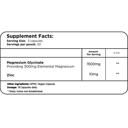 Magnesium Glycinate By Healer Labs London