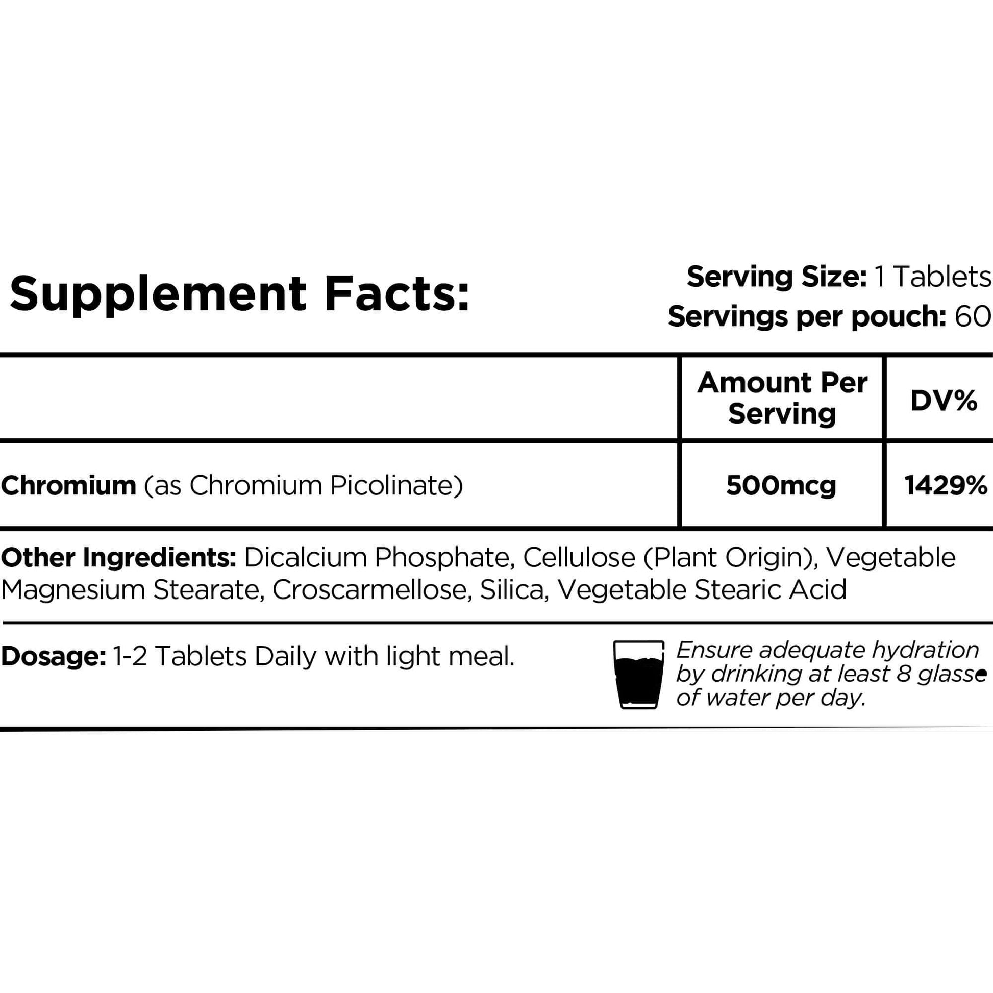 Chromium Picolinate By Healer Labs London