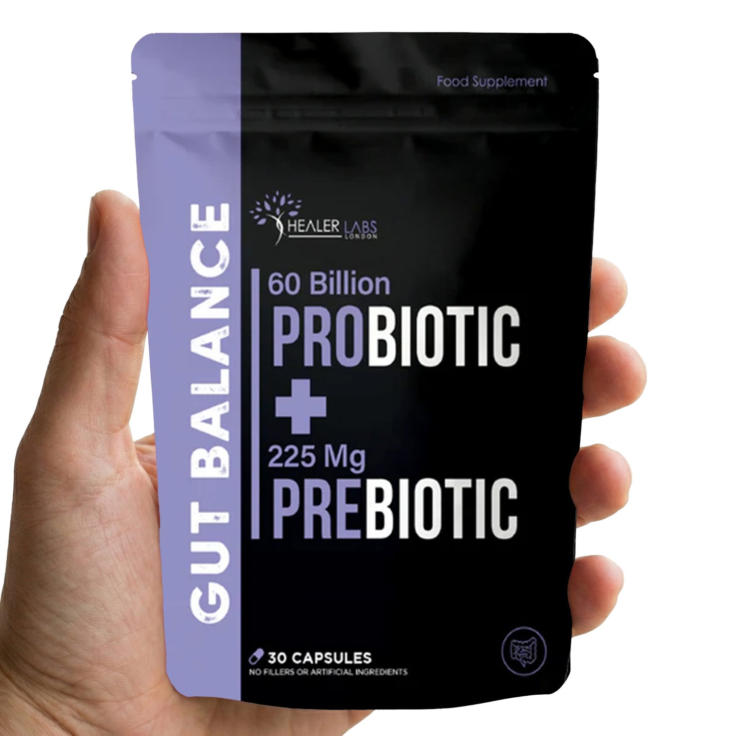 Probiotic + Prebiotic Blend By Healer Labs London