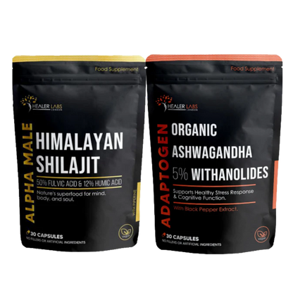 Himalayan Shilajit & Ashwagandha Stack By Healer Labs London