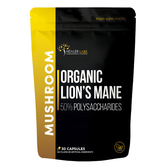 Lions Mane Mushroom By Healer Labs London