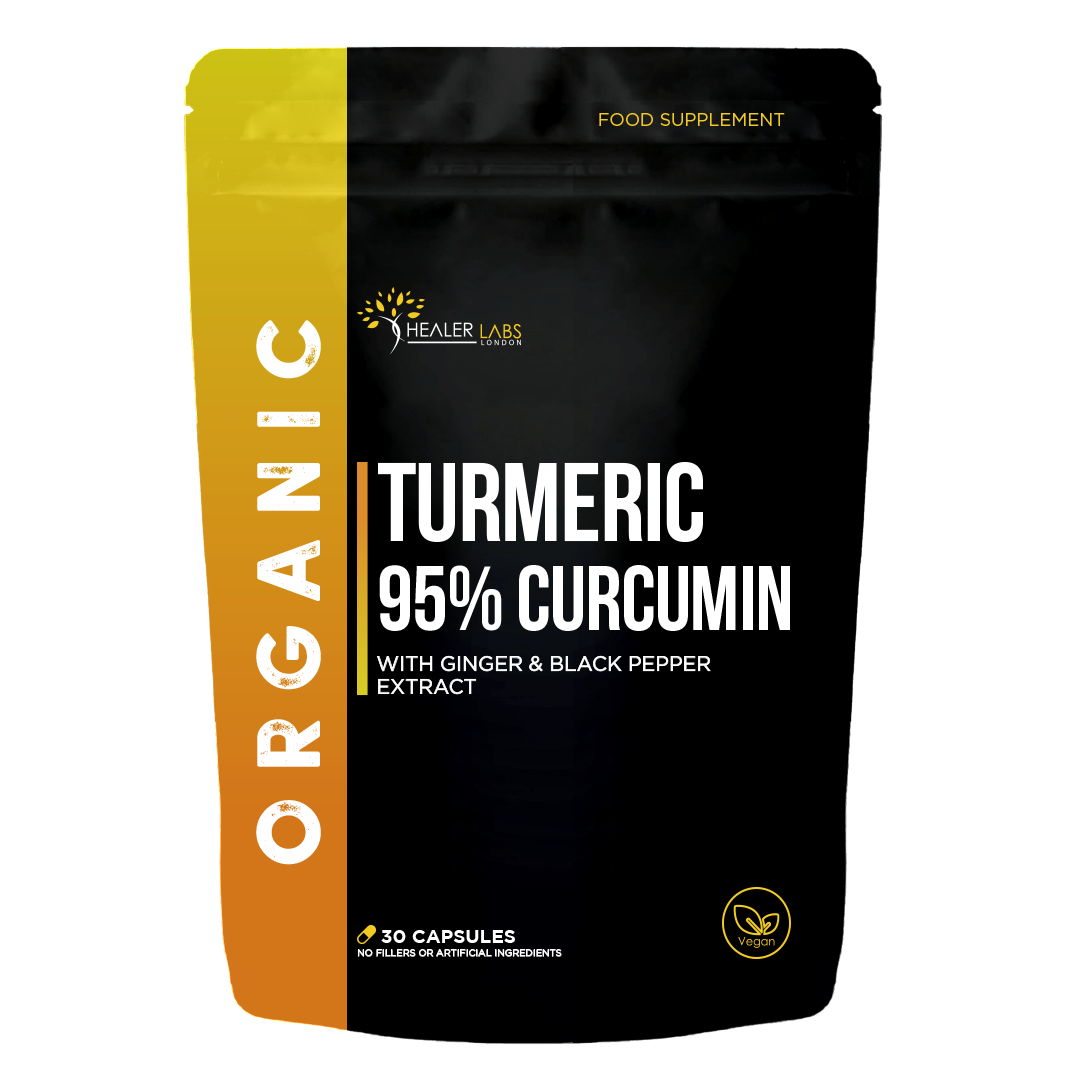 Turmeric 95% Curcumin With Ginger & Black Pepper