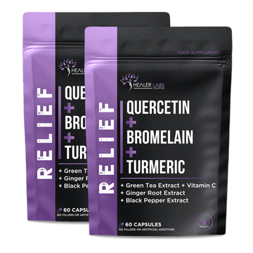 Quercetin + Bromalain + Turmeric Relief Complex ( Pack of 2)