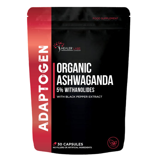 Ashwagandha 5% Withanolides By Healer Labs London