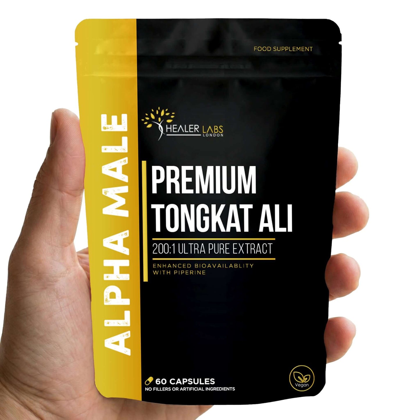 Alpha Male - Premium 200:1 Extract By Healer Labs London