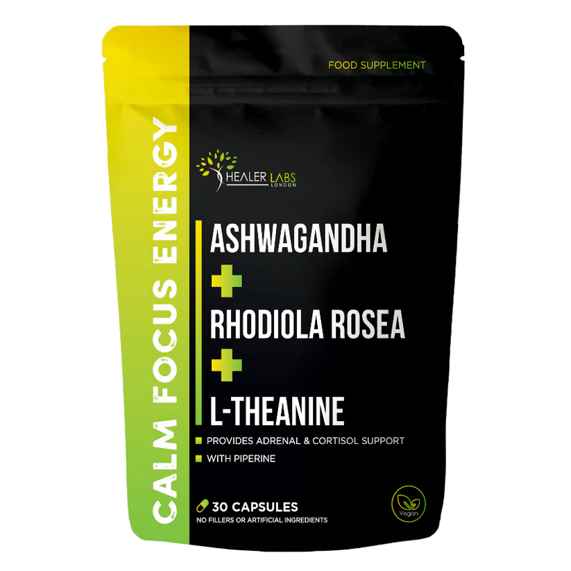 Ashwagandha + Rhodiola Rosea + L-Theanine
