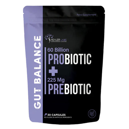 Probiotic + Prebiotic Blend By Healer Labs London