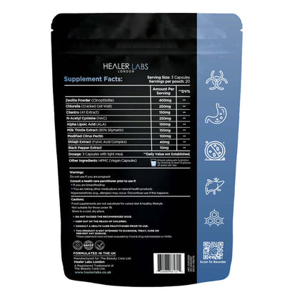 Heavy Metals Binder By Healer Labs London