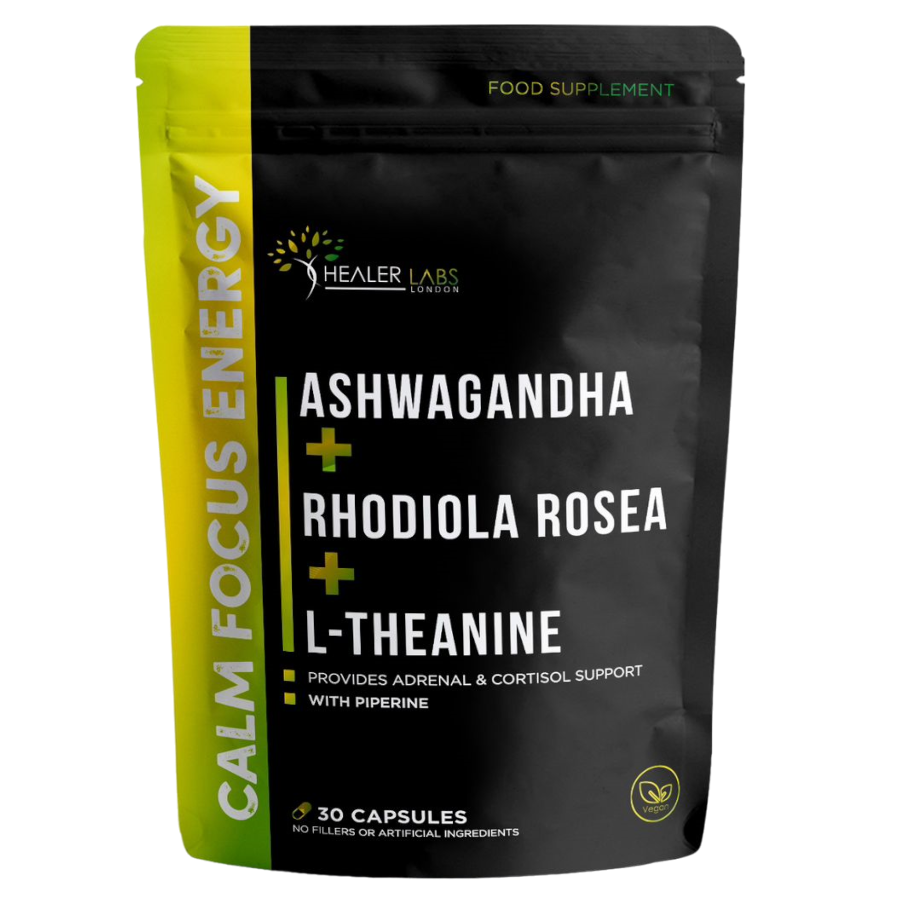 Ashwagandha + Rhodiola Rosea +  L-Theanine