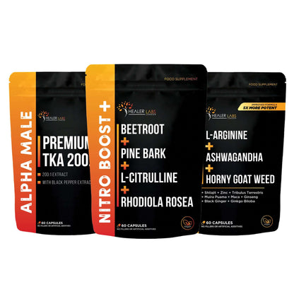 Men's Wellness Support Stack By Healer Labs London