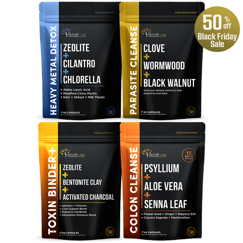 4 Phase Full Body Detox By Healer Labs London
