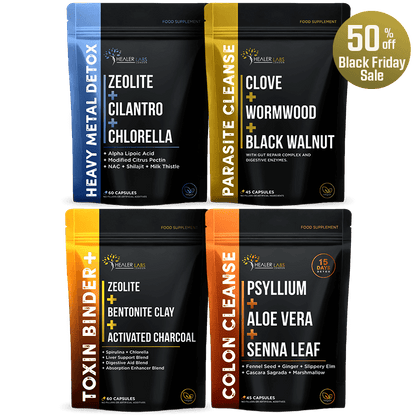 4 Phase Full Body Detox By Healer Labs London