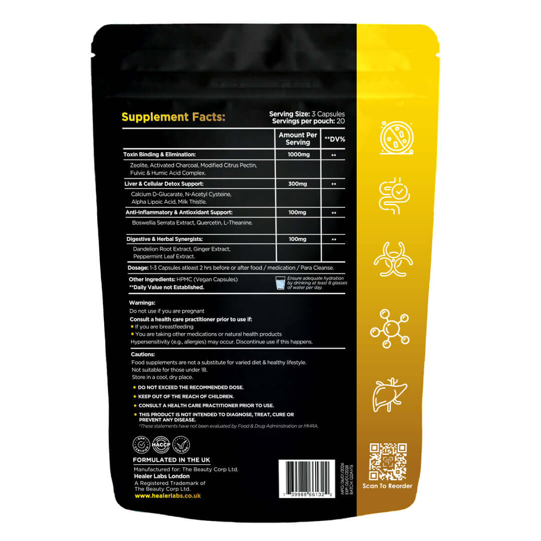 ToxinBinder + By Healer Labs London