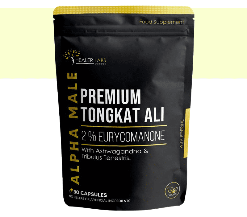 Tongkat Ali 2% Eurycomanone With Ashwagandha & Tribulus.