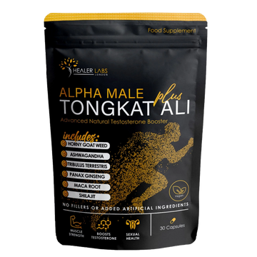 Tongkat Ali Plus Ashwagandha, Horny Goat Weed, Tribulus Terrestris, Cistanche, Shilajit, Maca & Ginseng