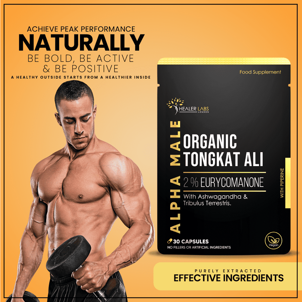 Tongkat Ali With Ashwagandha & Tribulus Healer Labs London UK