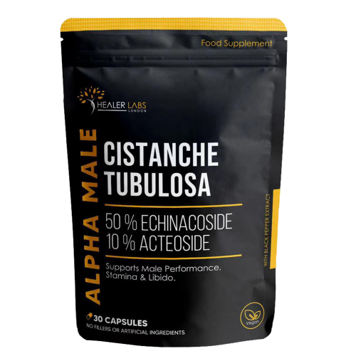 Organic Cistanche Tubulosa 50% Echinacoside + 10% Acetosides -  Healer Labs London UK.