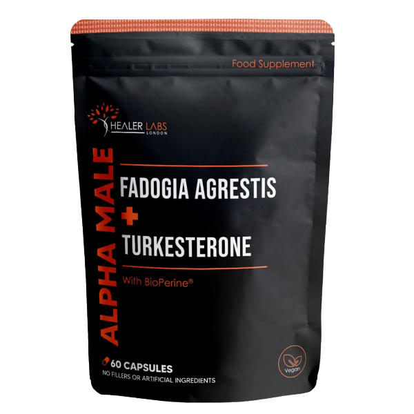 Turkesterone With Fadogia Agrestis 20:1 60 Capsules -  Healer Labs UK.