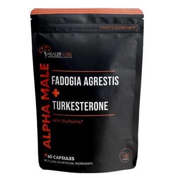 Turkesterone With Fadogia Agrestis 20:1 60 Capsules -  Healer Labs UK.